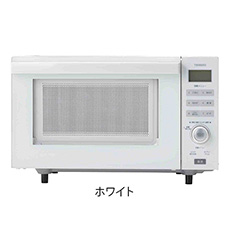 センサー付フラットオーブンレンジ ホワイト