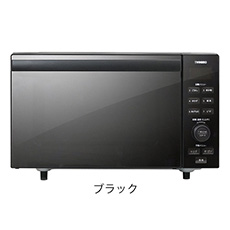 センサー付フラットオーブンレンジ ブラック