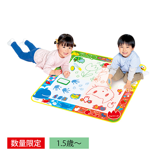 スイスイおえかき カラフルシート ペン2本＆スタンプセット